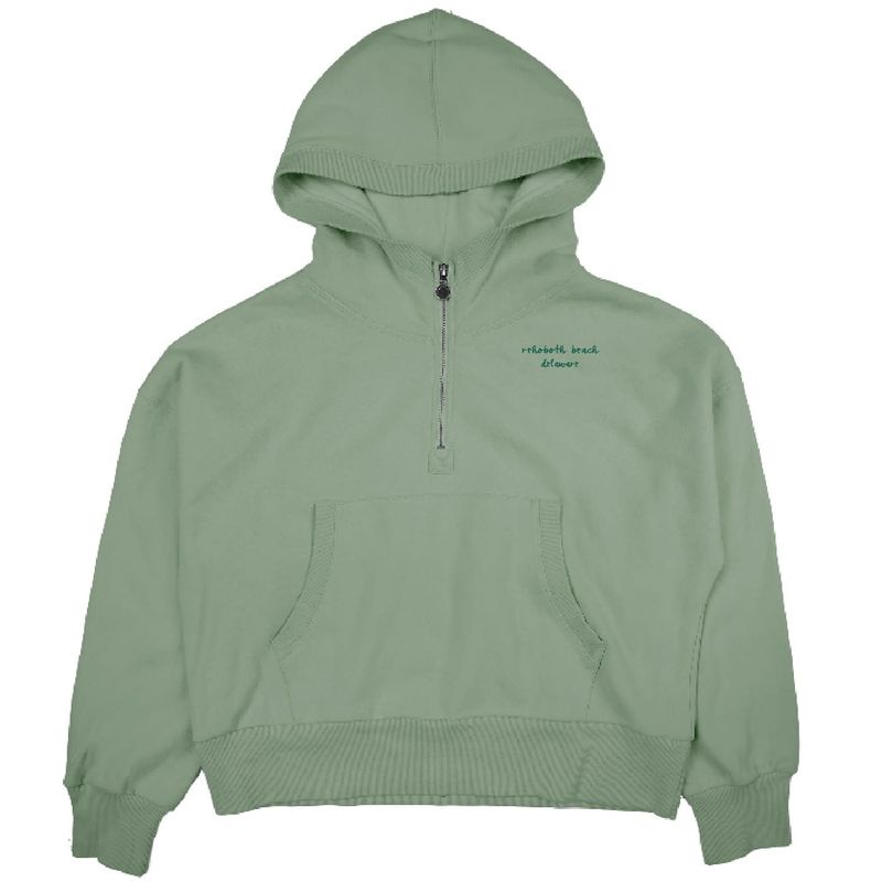 WOMENS VERACRUZ SOFT 1/2 ZIP HOOD