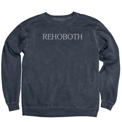 TONAL SIMPLE EMBROIDERED CREWNECK