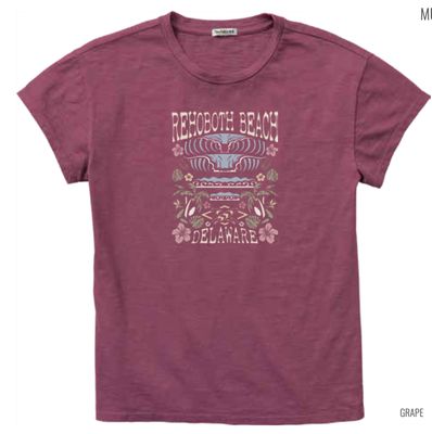 PIGMENT DYED EAT YOU UP FERN SS TEE