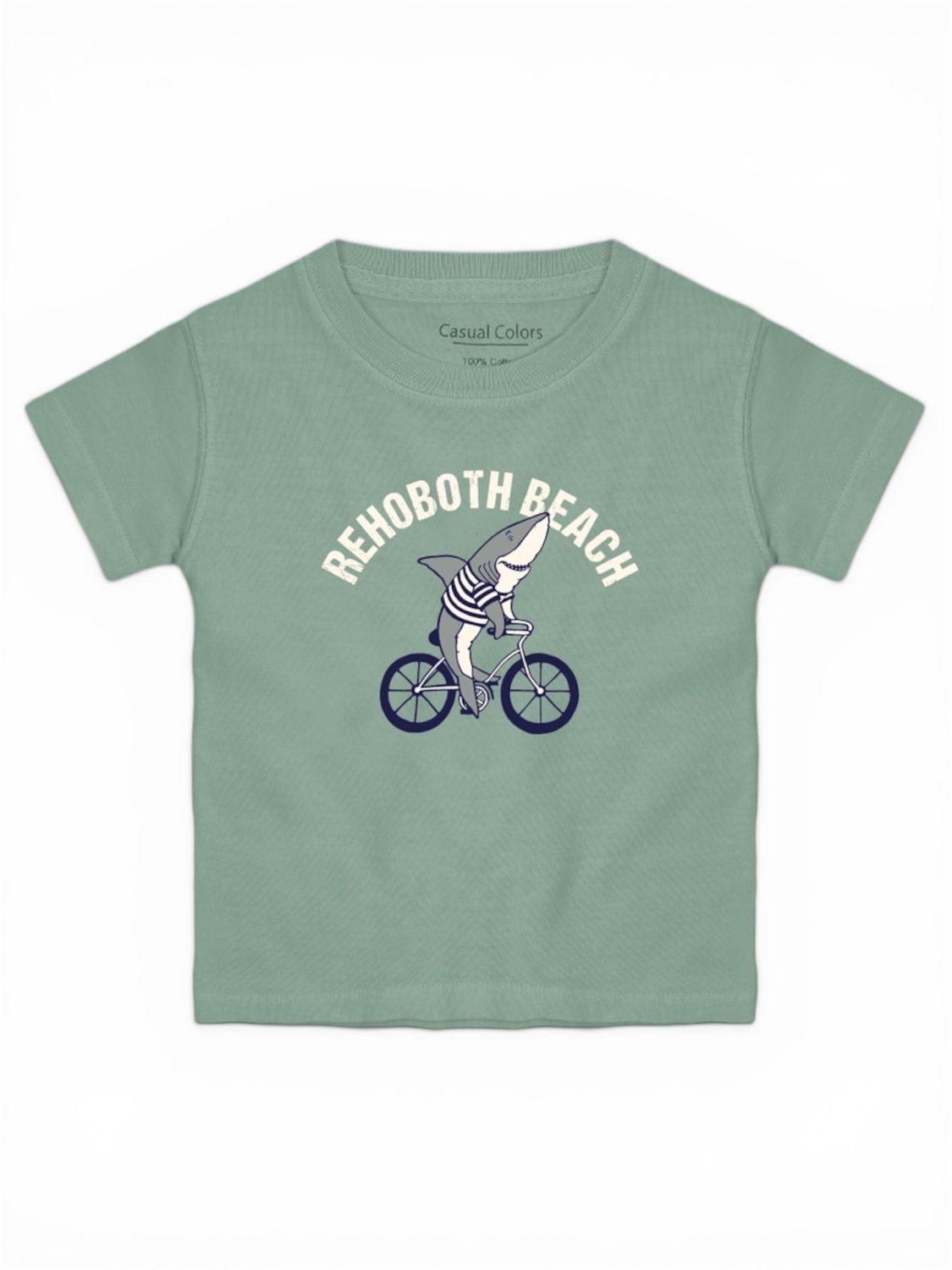 INFANT SHARK CRUISER SS TEE, Color: CACTUS GREEN, Size: 6M