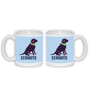 THE GOOD LIFE COFFEE MUG 11 OZ CRABBY LAB