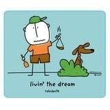 BEACH STICKER PAULO LIVIN' THE DREAM