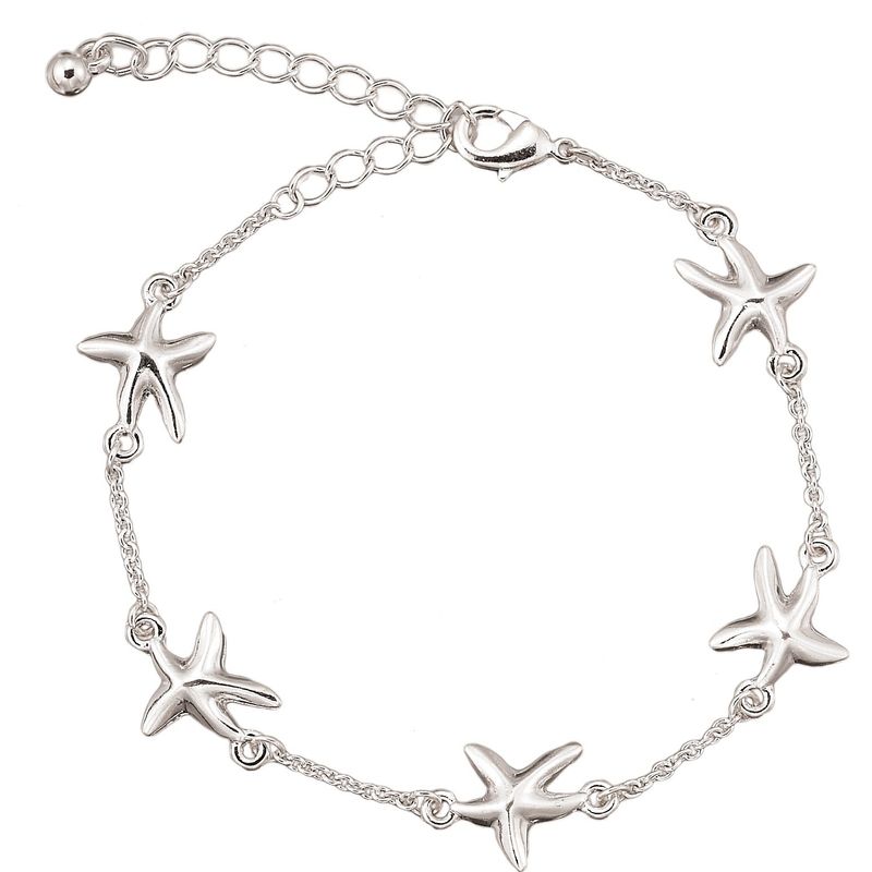 CHARM CHAIN ANKLET STARFISH ADJUSTABLE