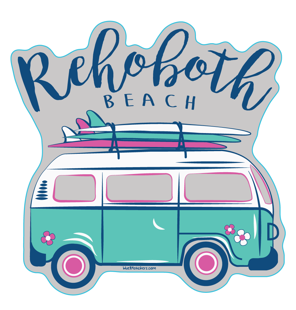 ACRYLIC MAGNET AMERIGO SURF VAN