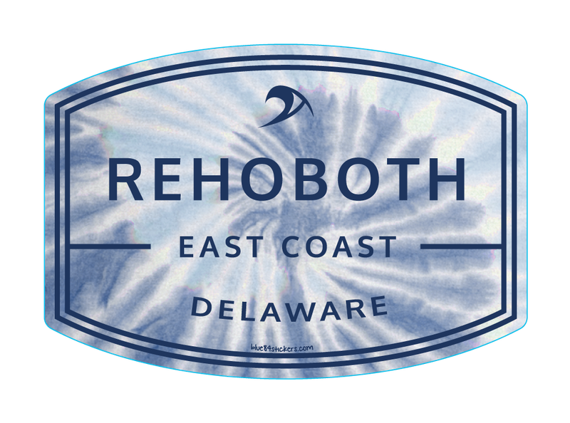 BEACH STICKER FRATELLO WAVE CHAMBRAY/NAVY