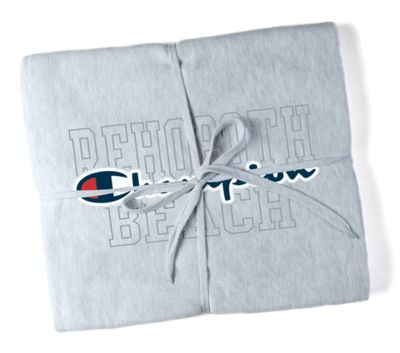 CHAMPION LOGO SWEATSHIRT BLANKET