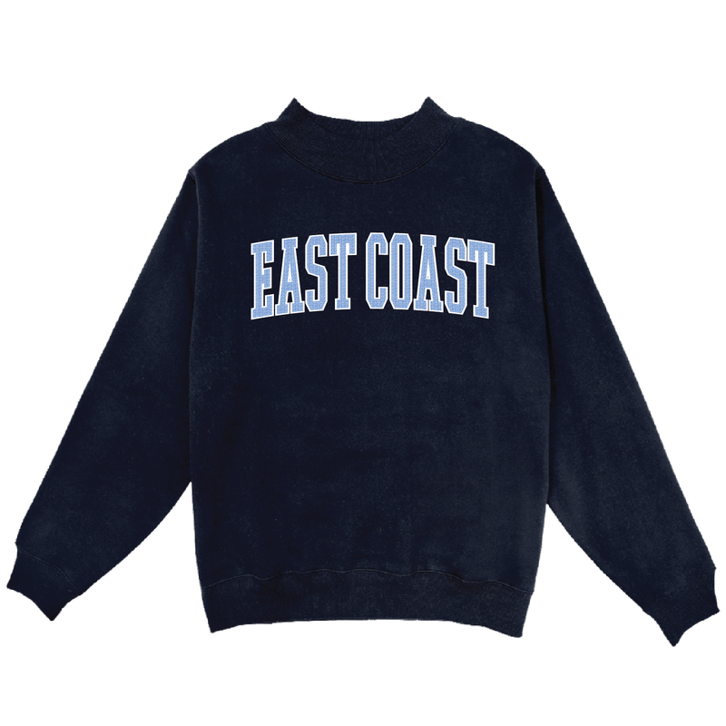 BERKY APPLIQUE MOCK NECK