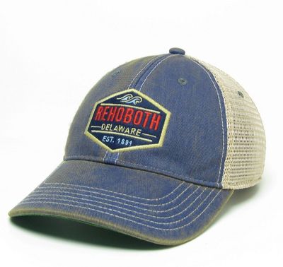 LEGACY OLD FAVORITE TRUCKER HAT BLUE ACADEMY