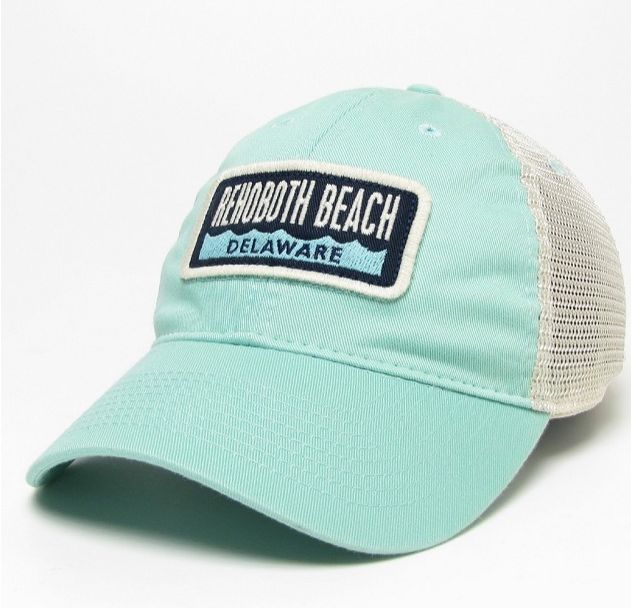 LEGACY RELAXED TWILL TRUCKER HAT SPEARMINT WAVE
