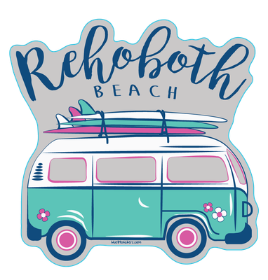 BEACH STICKER AMERIGO SURF VAN
