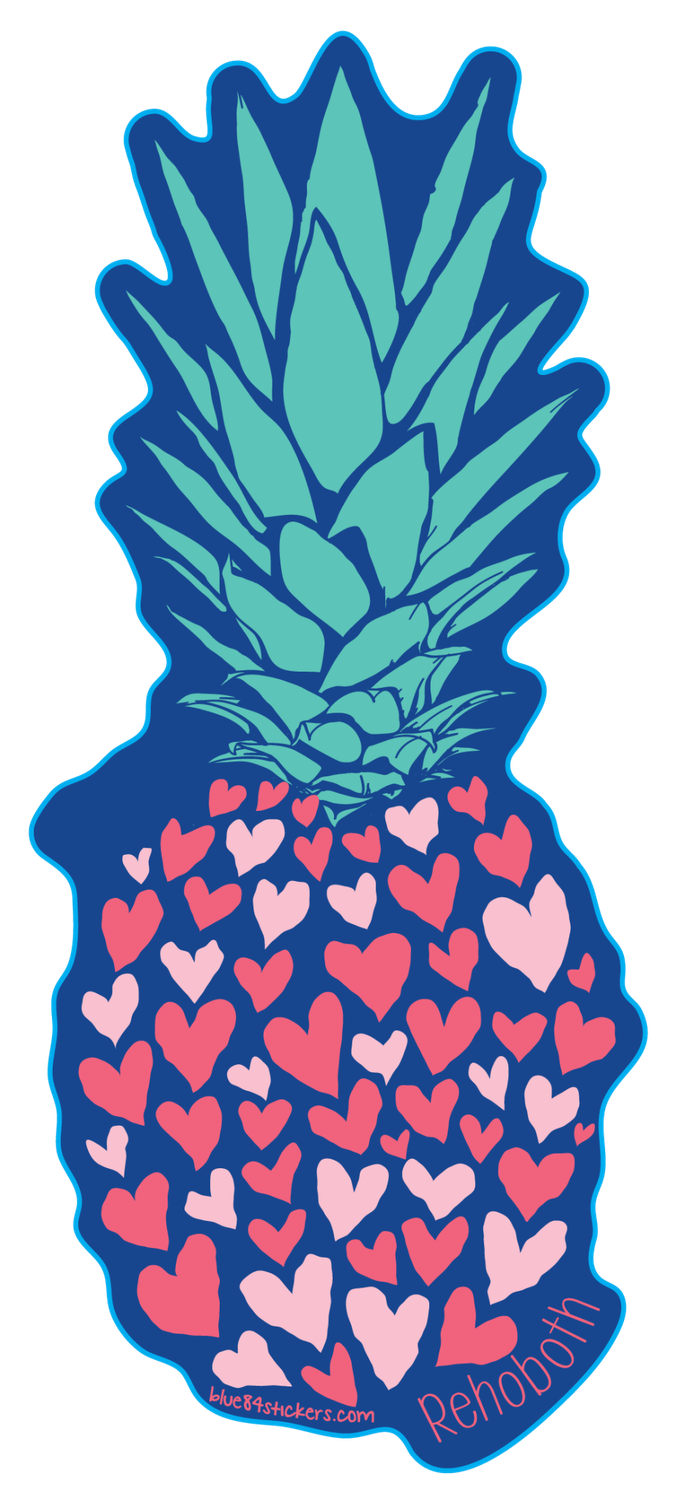 ACRYLIC MAGNET RECLAIMING PINEAPPLE