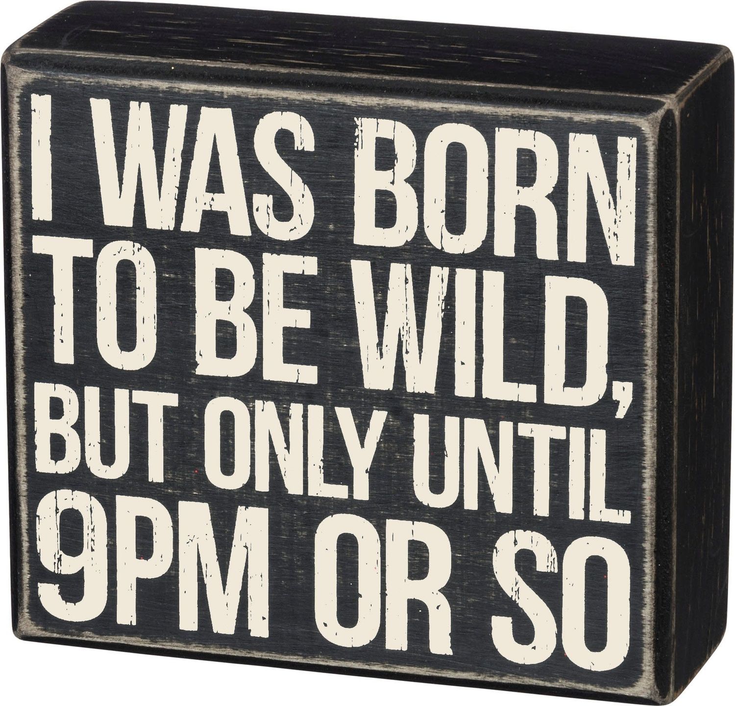 ATTITUDE BLOCK SIGNS BORN TO BE WILD