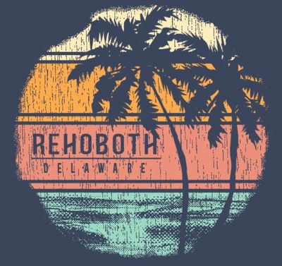 BEACH STICKER ARCADE PALMS