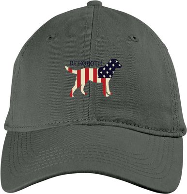 ZEPHYR COTTON TWILL HAT GREY KENNEL CLUB LAB