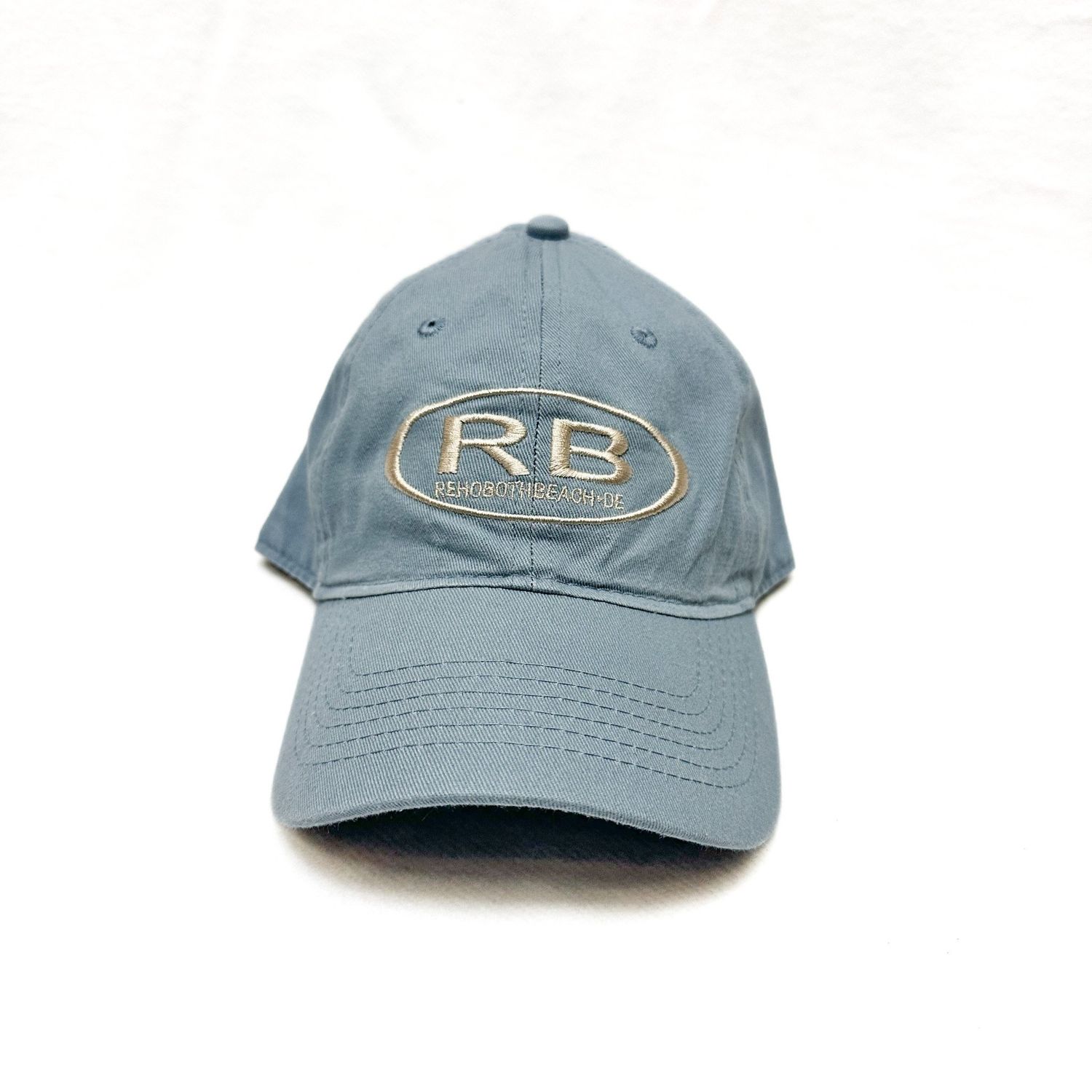 CLASSIC COTTON BEACH HAT ADJUSTABLE OS ICE BLUE RB