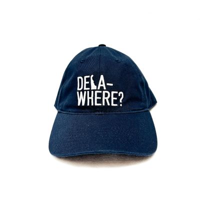 CLASSIC COTTON BEACH HAT OS NAVY DELA-WHERE?