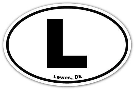 EURO MAGNET 5.75 x 3.875 OVAL LEWES