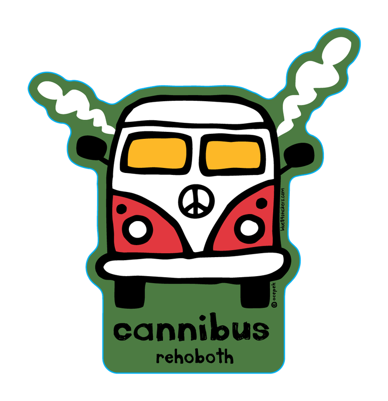 BEACH STICKER CANNIBUS