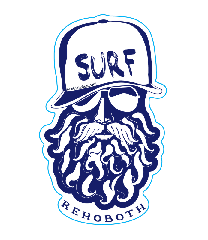 BEACH STICKER BEARDY
