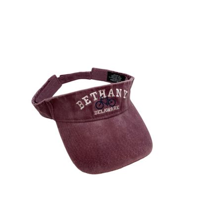 BETHANY CLASSIC BEACH VISOR OS CRIMSON BIKE