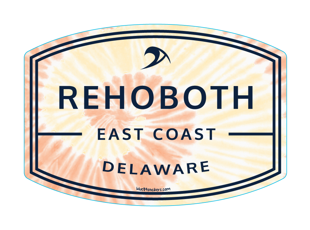 BEACH STICKER FRATELLO WAVE BUTTER/MELON