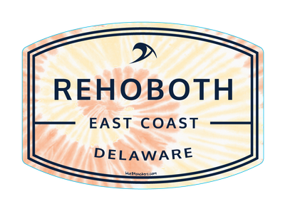 BEACH STICKER FRATELLO WAVE BUTTER/MELON