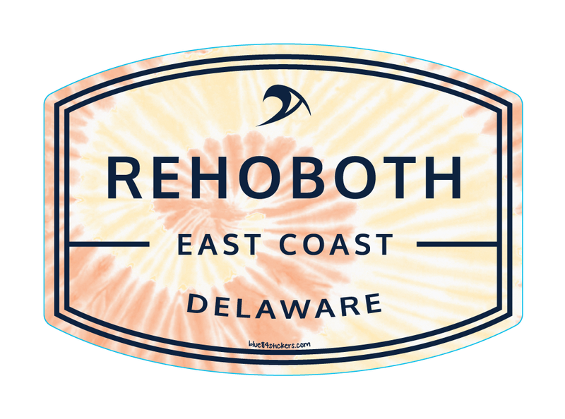 BEACH STICKER FRATELLO WAVE BUTTER/MELON