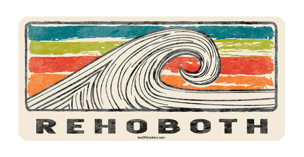 ACRYLIC MAGNET BUSTICATE WAVE