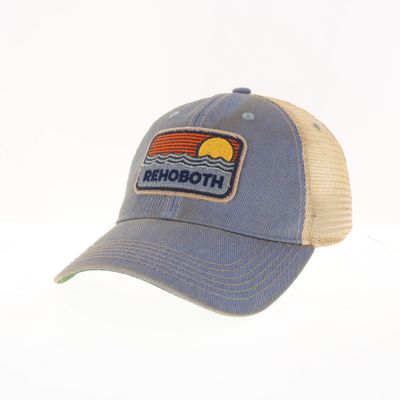 LEGACY OLD FAVORITE TRUCKER HAT LIGHT BLUE TREKKER