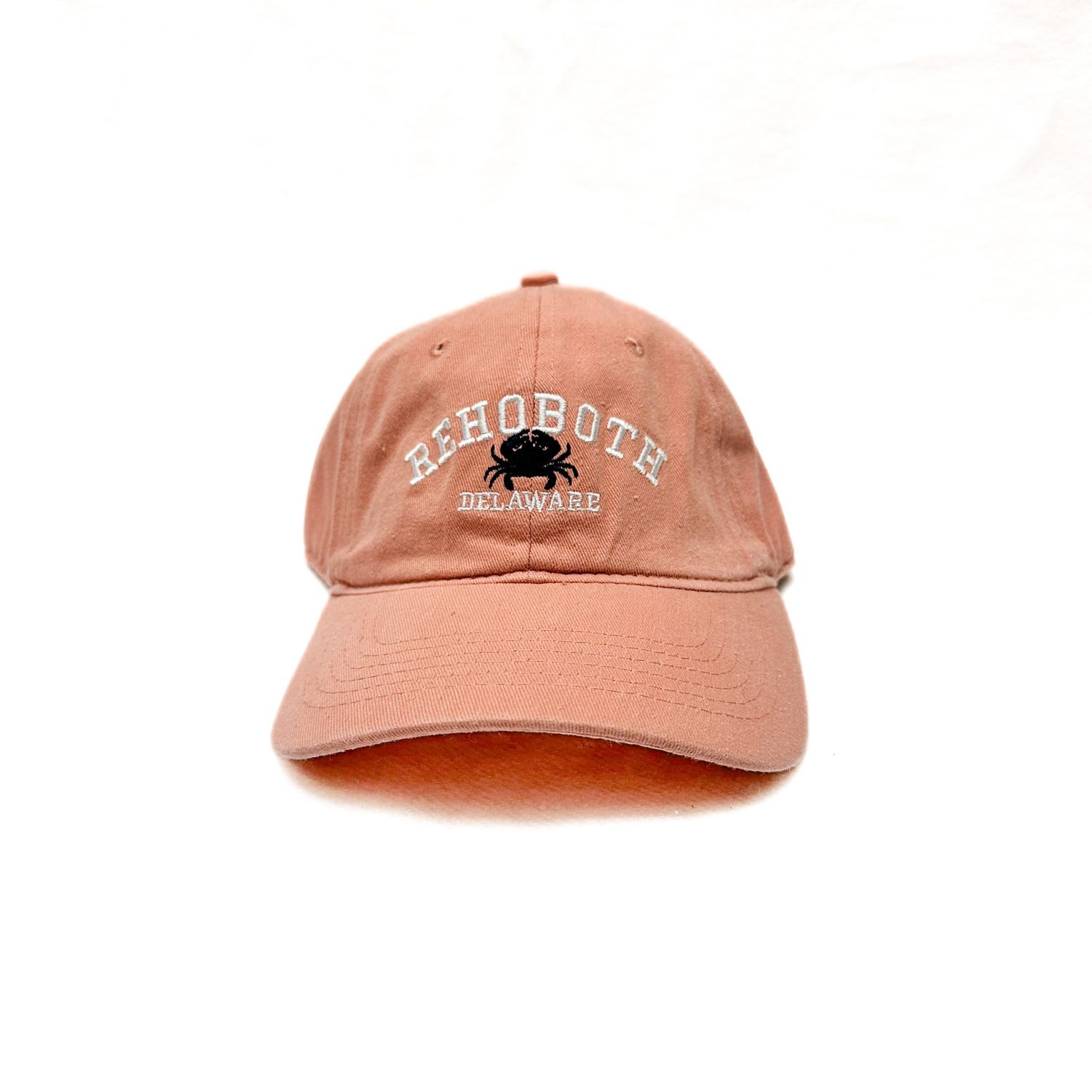 CLASSIC COTTON BEACH HAT ADJUSTABLE OS TERRACOTA CRAB