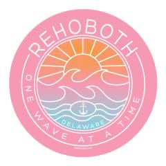 BEACH STICKER EFFECTIVE WAVE