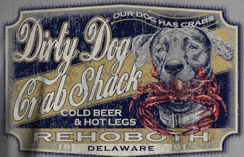 BEACH STICKER EMORY LAB CRABS