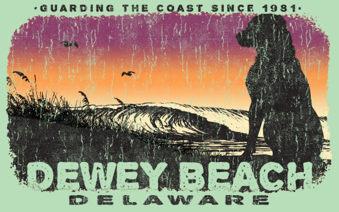 DEWEY BEACH STICKER GUARDIAN LAB