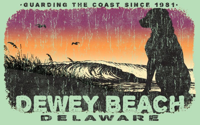 DEWEY BEACH STICKER GUARDIAN LAB