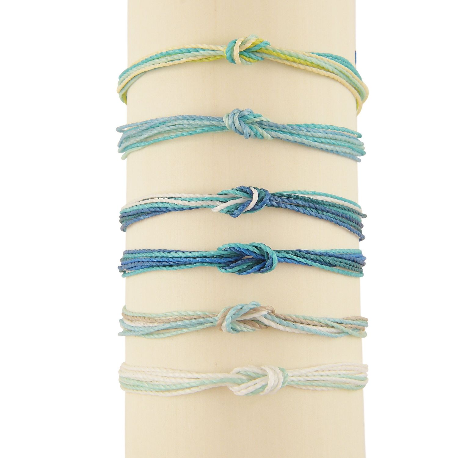 HEMP CORDED ANKLET REEF KNOT ADJUSTABLE