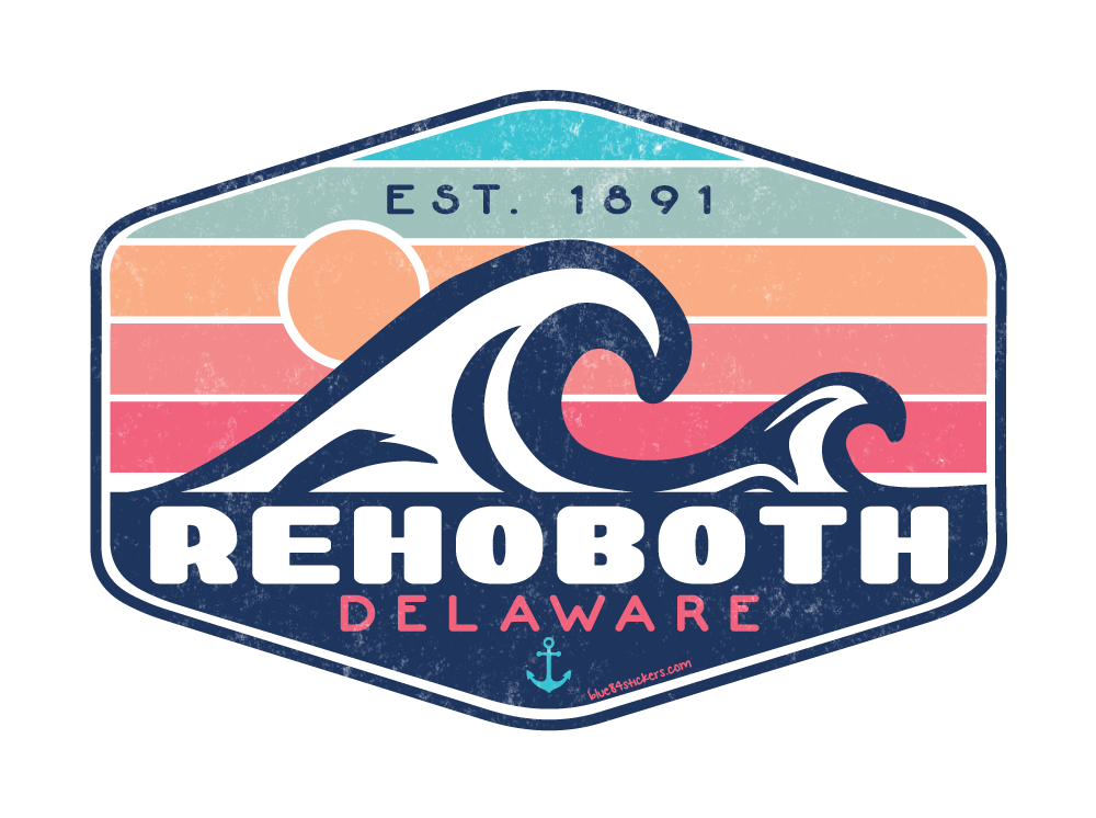 BEACH STICKER SMOOCHUM WAVE