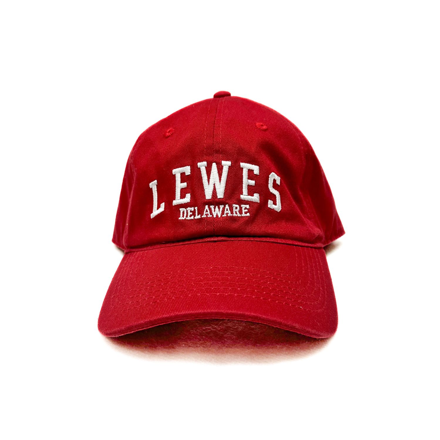 CLASSIC COTTON BEACH HAT ADJUSTABLE OS CRIMSON LEWES