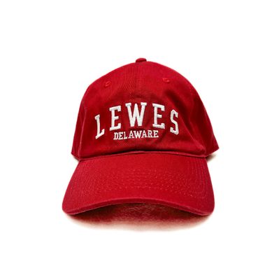 CLASSIC COTTON BEACH HAT ADJUSTABLE OS CRIMSON LEWES