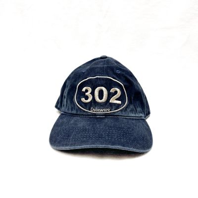 CLASSIC COTTON BEACH HAT ADJUSTABLE OS DENIM 302 OVAL