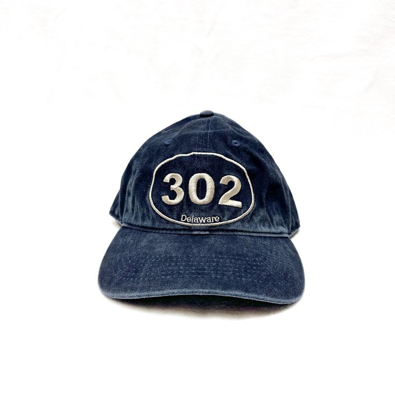 CLASSIC COTTON BEACH HAT ADJUSTABLE OS DENIM 302 OVAL