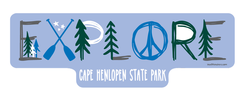 CAPE HENLOPEN STICKER WAZOO EXPLORE