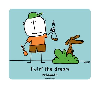 ACRYLIC MAGNET PAULO LIVIN' THE DREAM