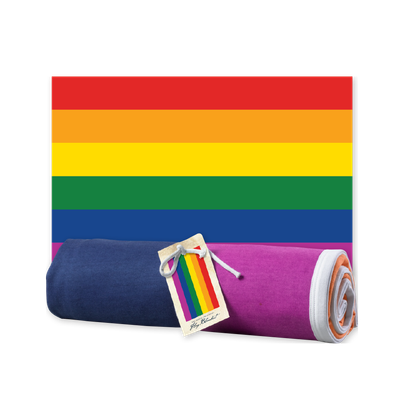 FLAG BLANKET RAINBOW PRIDE