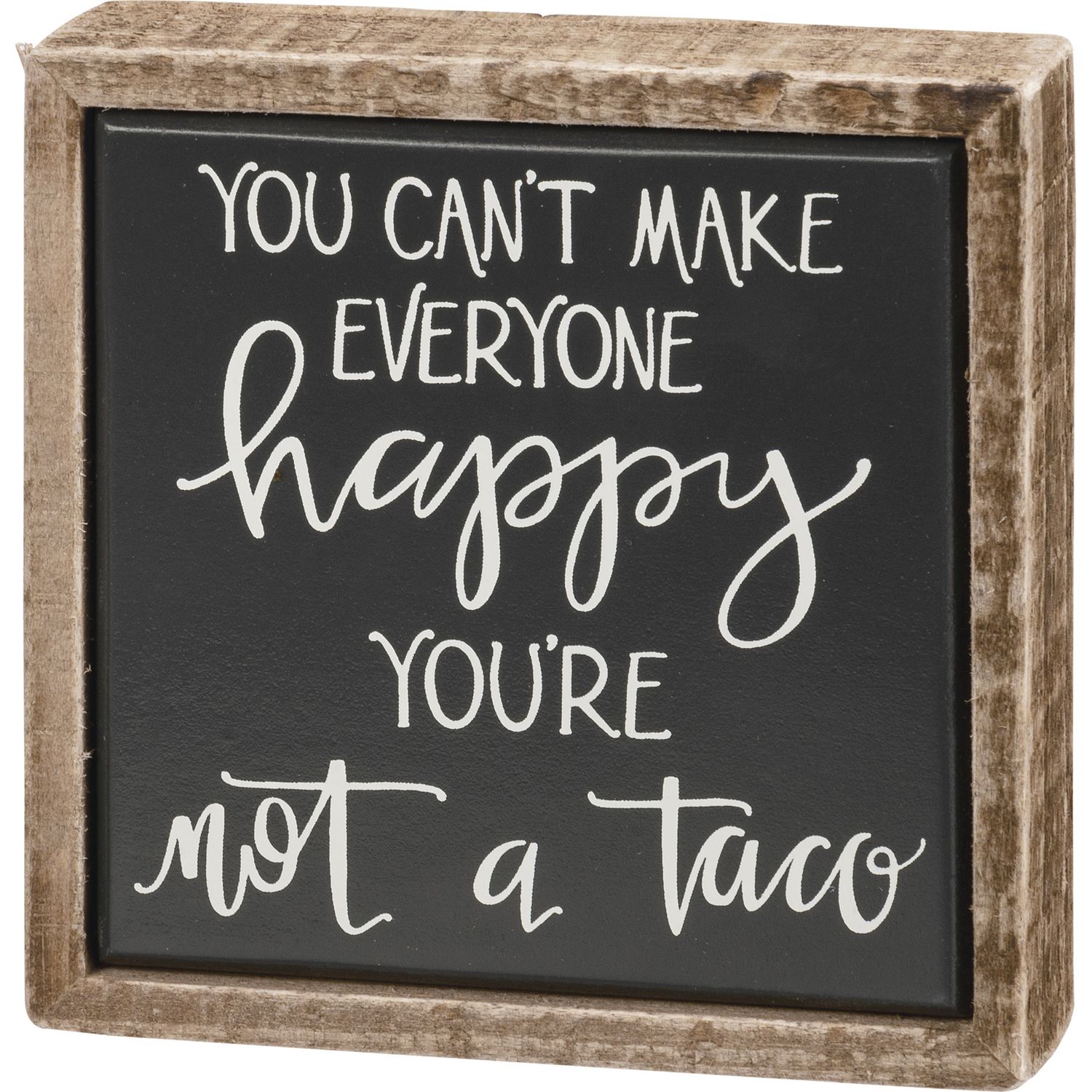 ATTITUDE BLOCK SIGNS NOT A TACO