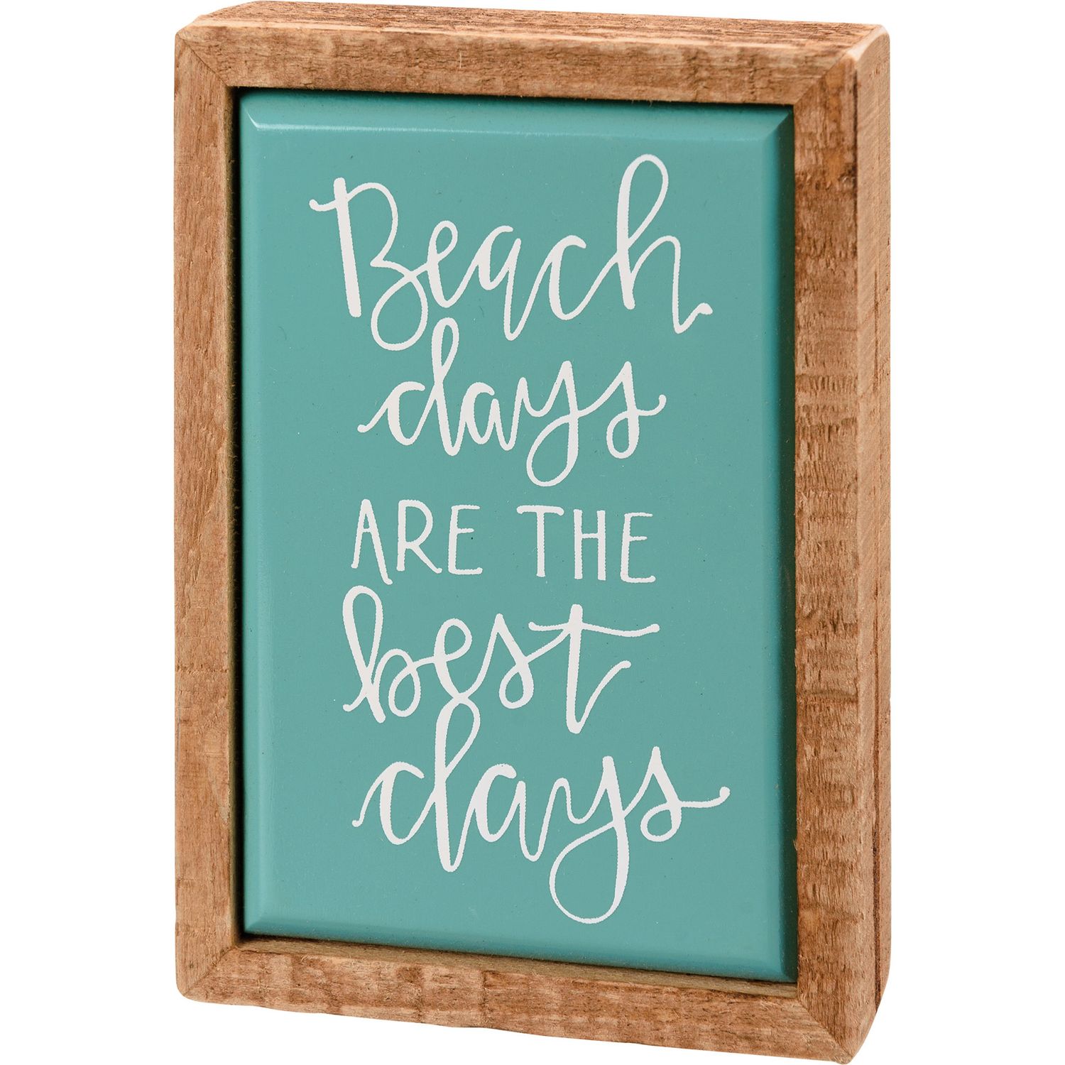 BEACH LOVER BLOCK SIGNS MINI BEACH DAYS BEST DAYS