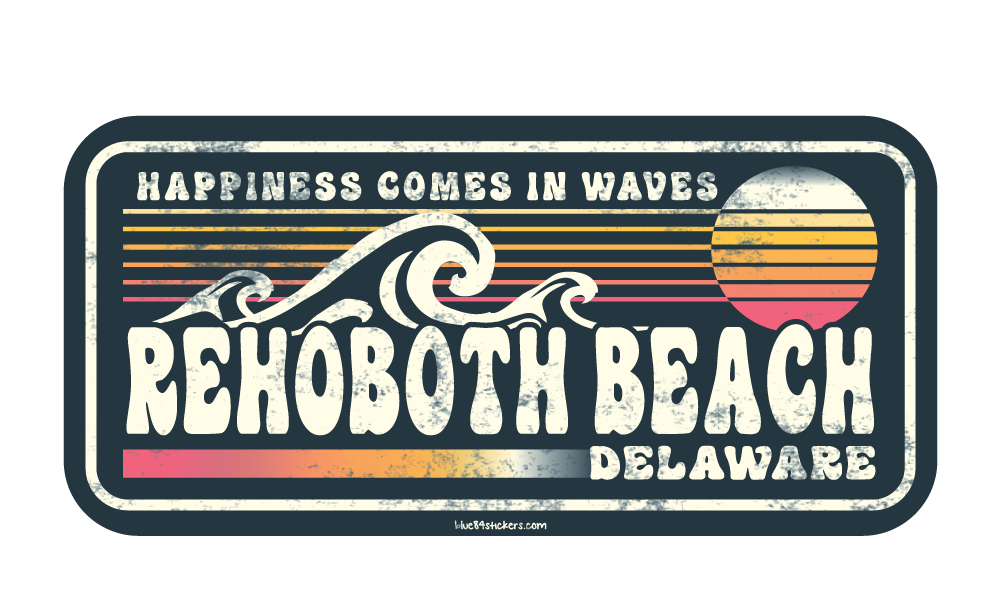 BEACH STICKER FEAROW WAVES