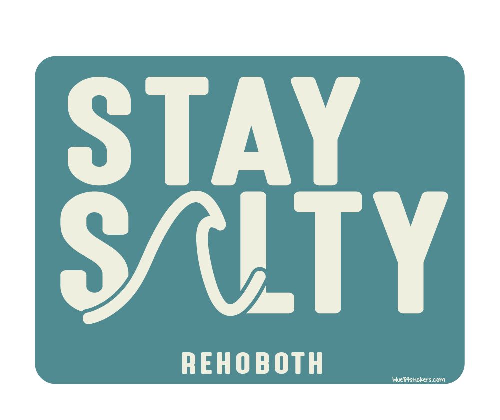 BEACH STICKER STAY SALTY
