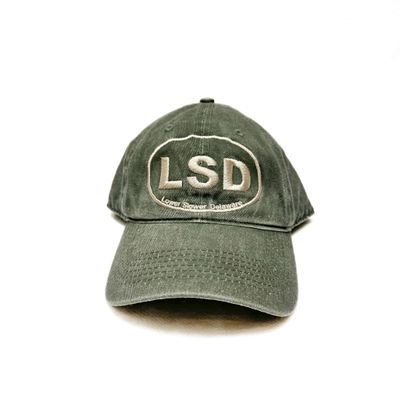 CLASSIC COTTON BEACH HAT ADJUSTABLE OS MOSS LSD