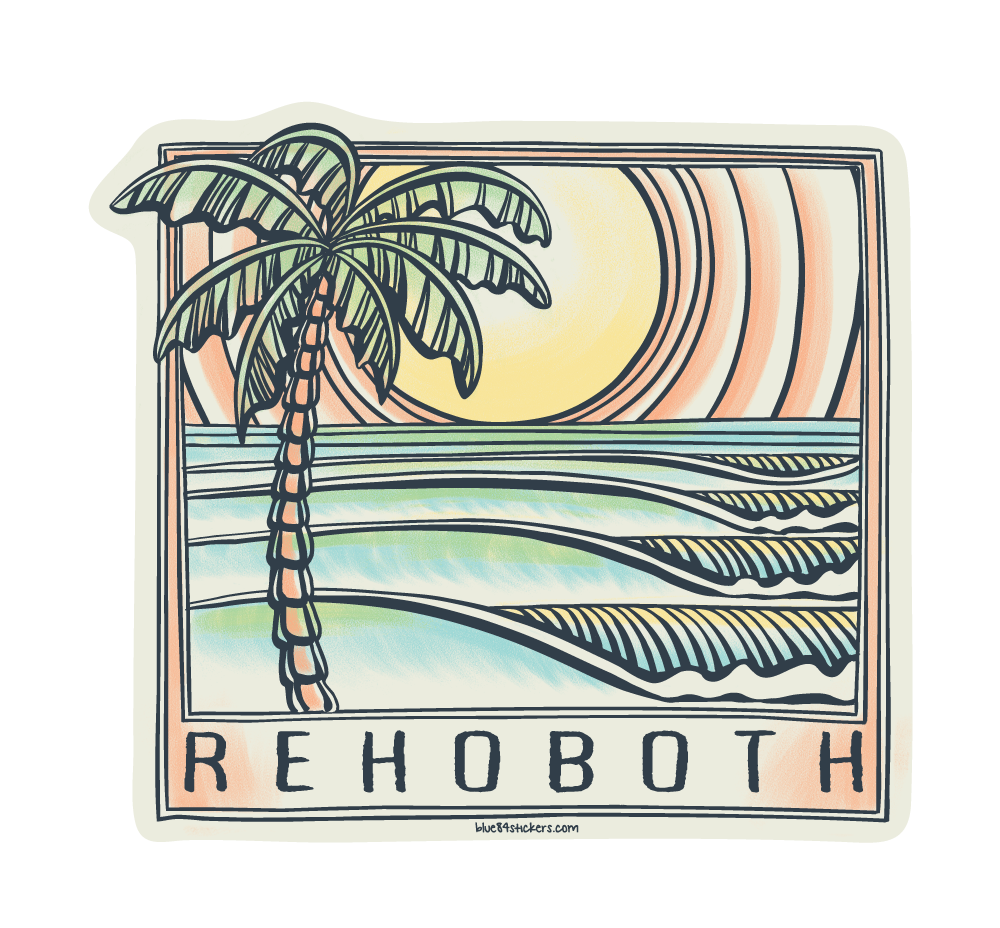 BEACH STICKER CONCETTO PALM