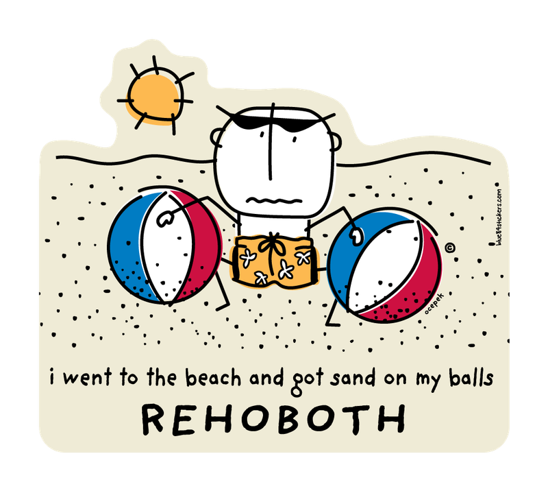 ACRYLIC MAGNET PAULO SANDY BALLS